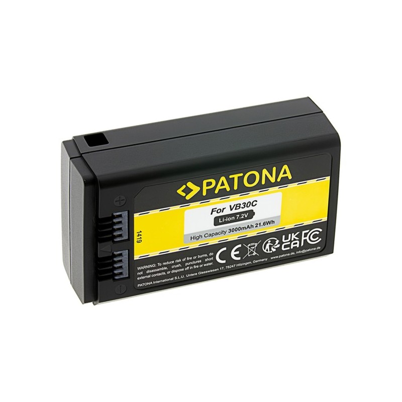 Bateri PATONA VB30 F. Godox V1 Pro