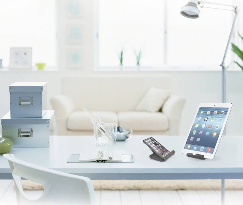 Mbajtëse universale për tablet Reflecta Tabula Travel T, 7"-10.1", e palosshme, e zezë