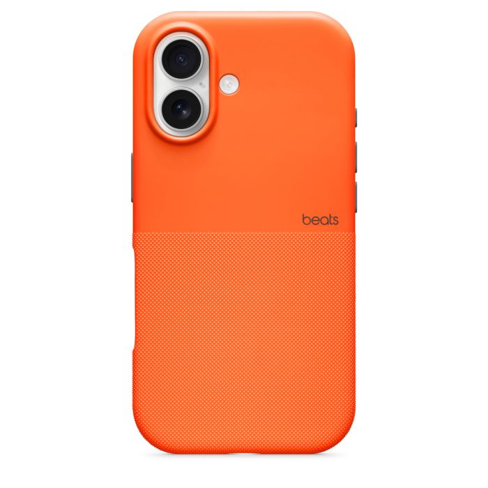 Beats iPhone 17 Rugged Case with MagSafe and Camera Control, Sierra Orange