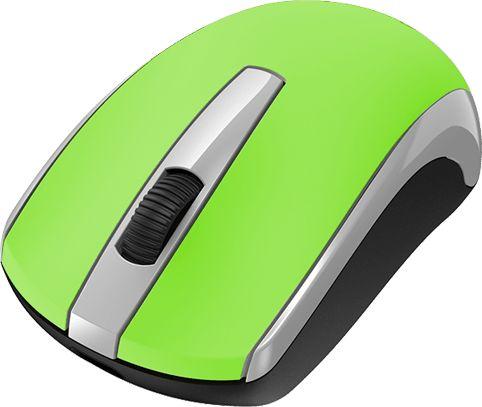 Maus Genius ECO-8100, wireless, USB, i gjelbërt