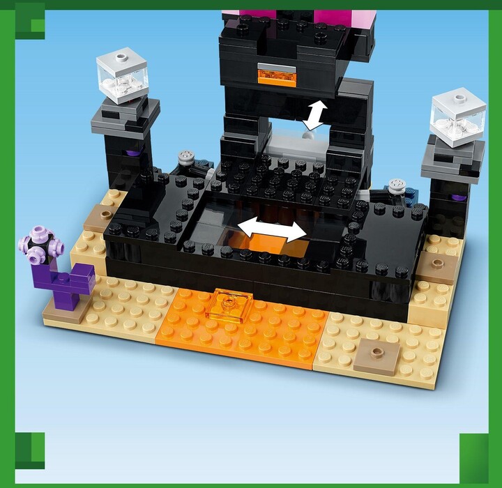 Set LEGO® Minecraft 21242 End Arena, 252 pjesë