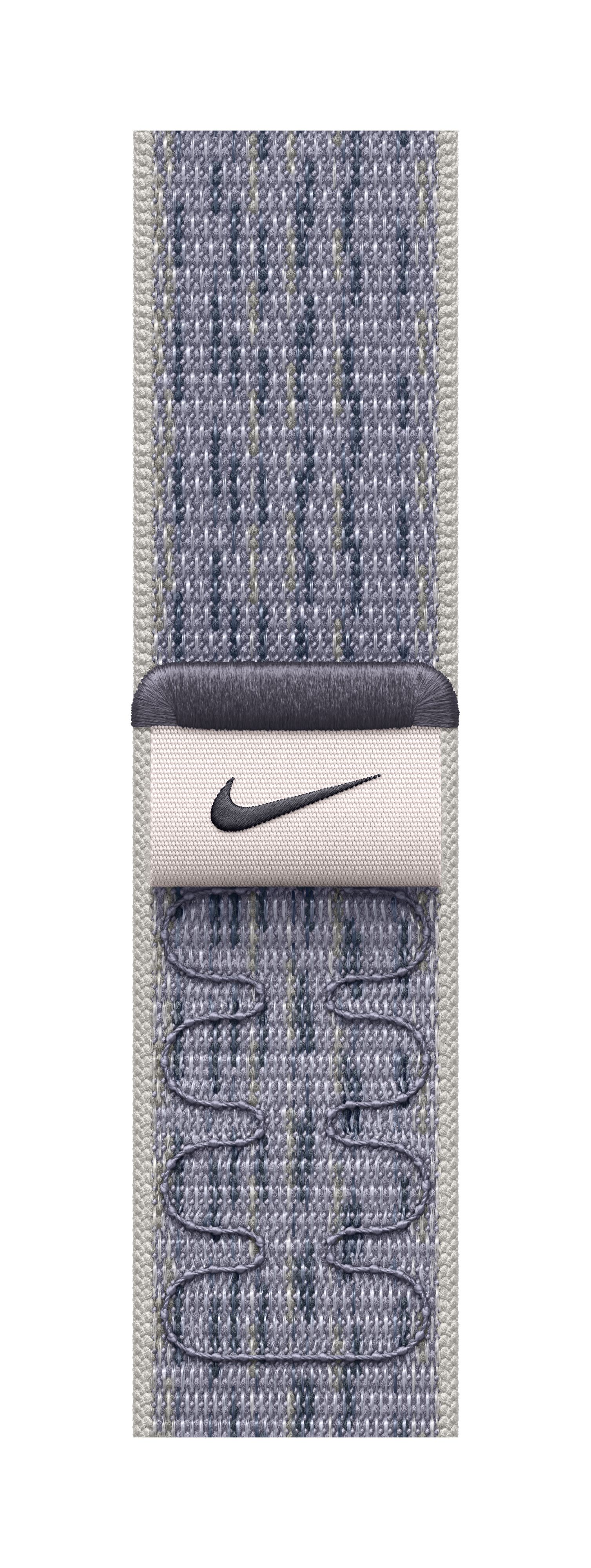 Apple Watch 46mm Nike Sport Loop, Grey/Blue Nike Sport Loop