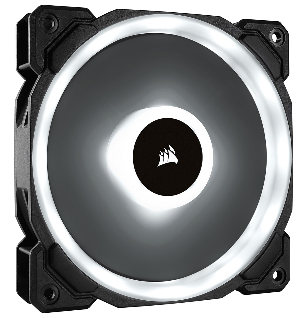 Ftohës Corsair LL120 RGB, 12 cm, i zi / i bardhë