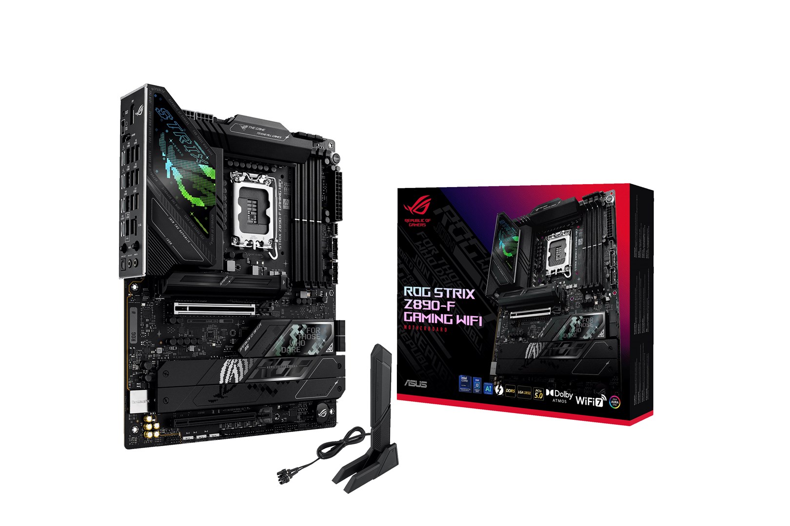 Pllakë amë ASUS ROG STRIX Z890-F GAMING WIFI Intel Z890 LGA 1851 (Socket V1) ATX