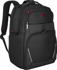 Çantë shpine për laptop Wenger Meteor 653188, 17" 43.2 cm, biznes, e zezë
