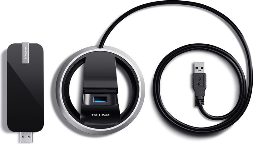 USB TP-LINK Archer T3U Plus, e zezë