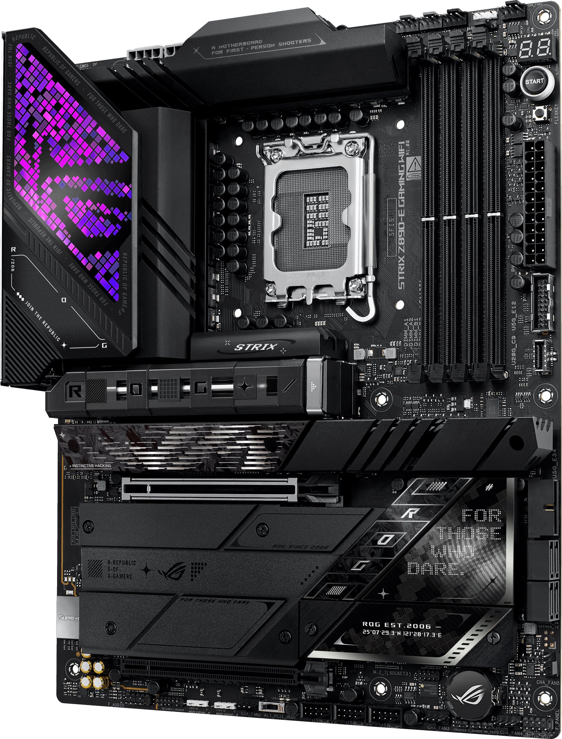 Pllakë amë ASUS ROG STRIX Z890 E GAMING WIFI, Intel Z890, LGA 1851, ATX 2