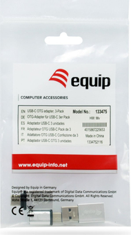 Adaptues USB C Equip OTG, set 3 copë, i zi