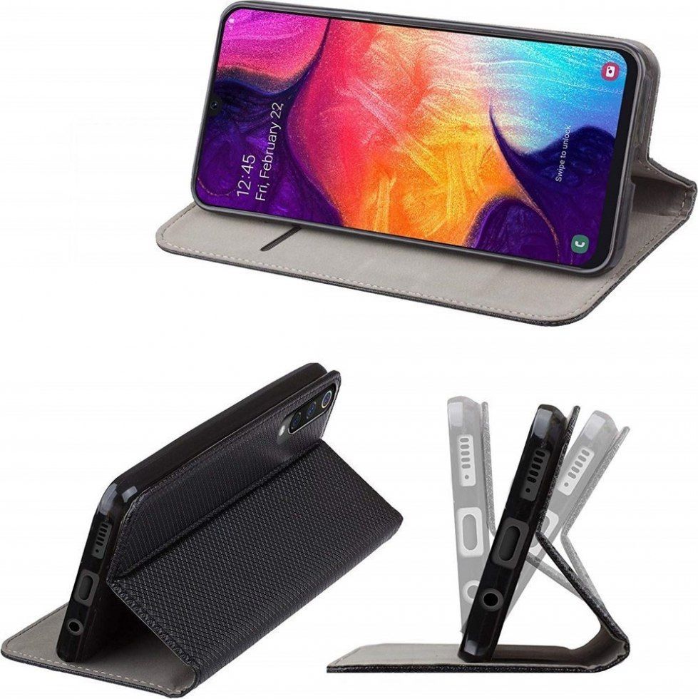 Mbrojtëse me kapak, për Xiaomi Redmi Note 9T 5G Wallet, e zezë