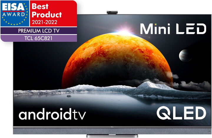 Televizor TCL 65C821 - 65'' (164cm), 4K UHD, i zi