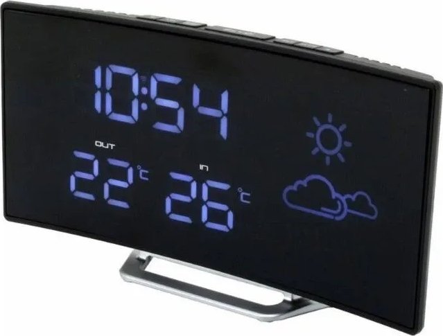 Radio alarm Soundmaster FUR100, FM PLL, stacion moti, argjendtë