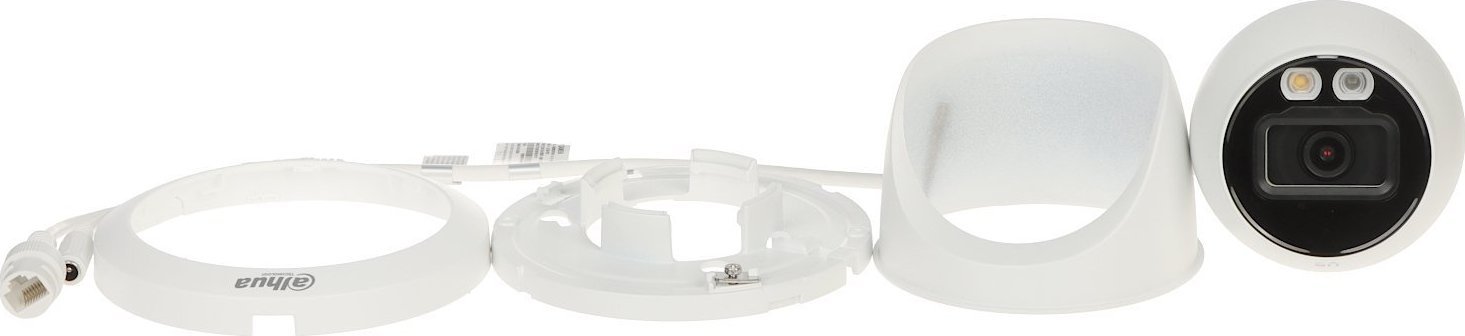 Kamerë IP Dahua IPC-HDW2449TM-S-IL-0280B, 4MP 2K, PoE, e bardhë