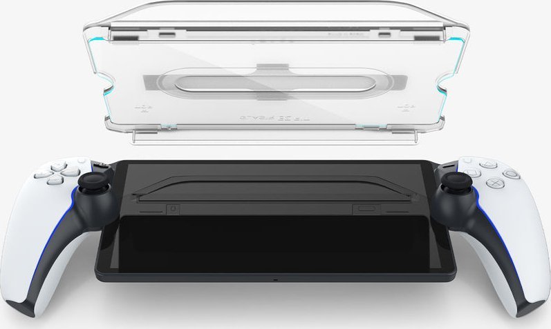 Xham mbrojtës Spigen EZ Fit për Sony PlayStation Portal, xham i fortë 9H, transparencë e lartë