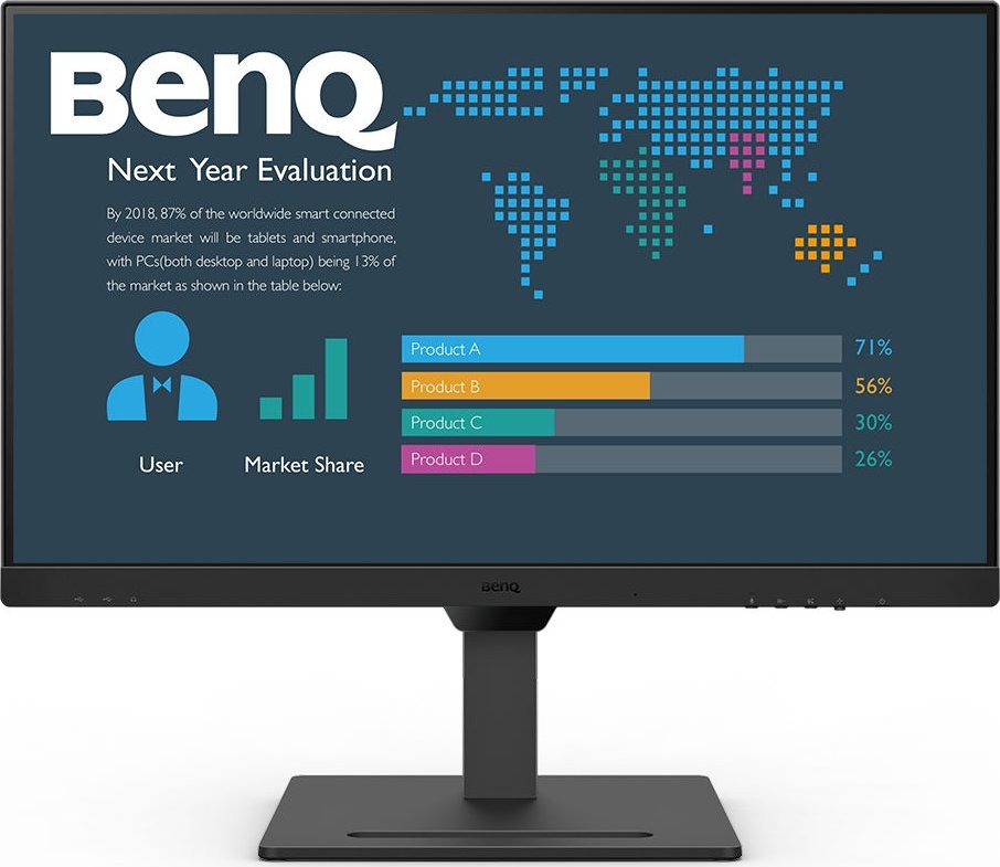 Monitor BenQ BL2790QT, 27", 2K QHD, USB C, i zi