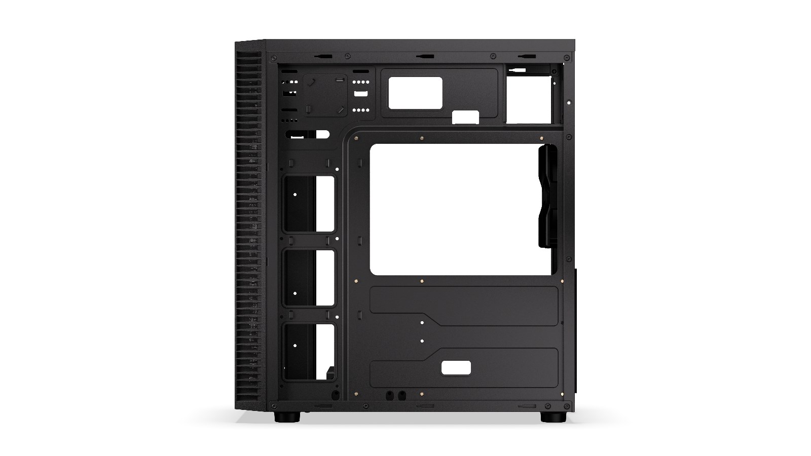 Kuti kompjuteri Endorfy Armis 100 Solid, ATX, pa xham, e zezë