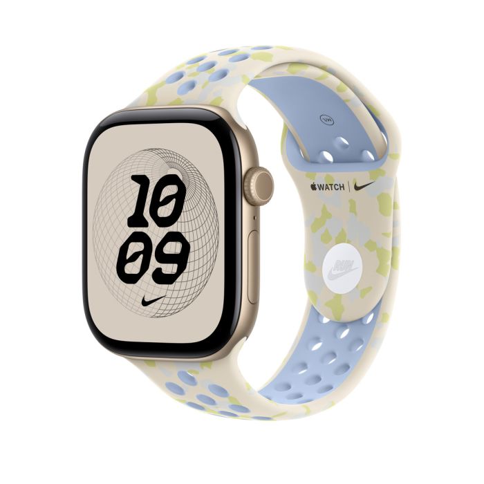 Apple Watch 46mm Chalk Calm Nike Sport Band, S/M