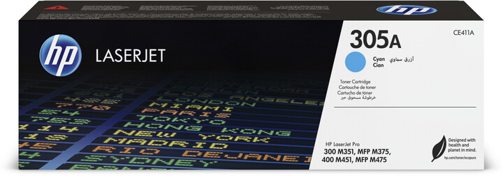 Toner HP CE411A, i kaltër