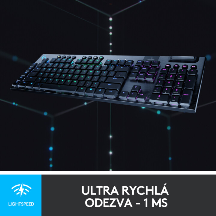 Тастатура Logitech G915 Lightspeed, GL Linear, US