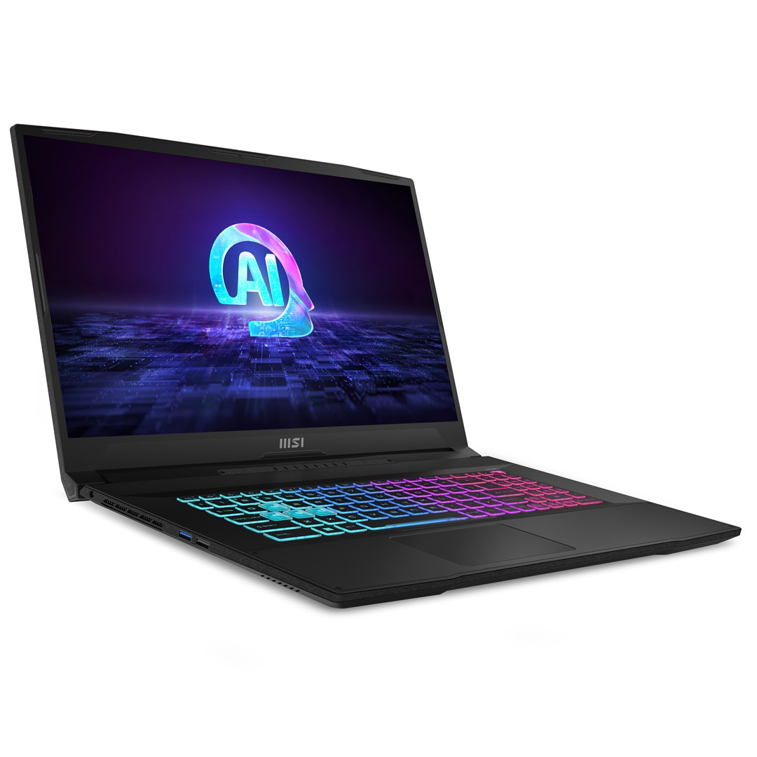 Laptop MSI Katana A17 AI B8VF-1004XPL, 17.3", AMD Ryzen 7 8845HS, 16GB RAM, 1TB SSD, RTX 4060, i zi