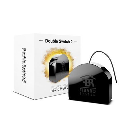 Sistem kontrollues Fibaro Double Switch për shtëpi