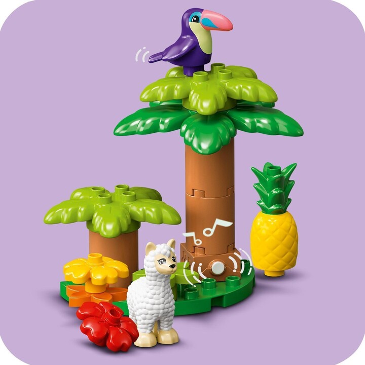 Set lodër LEGO® DUPLO® 10975 Wild animals of the world, 143 pjesë