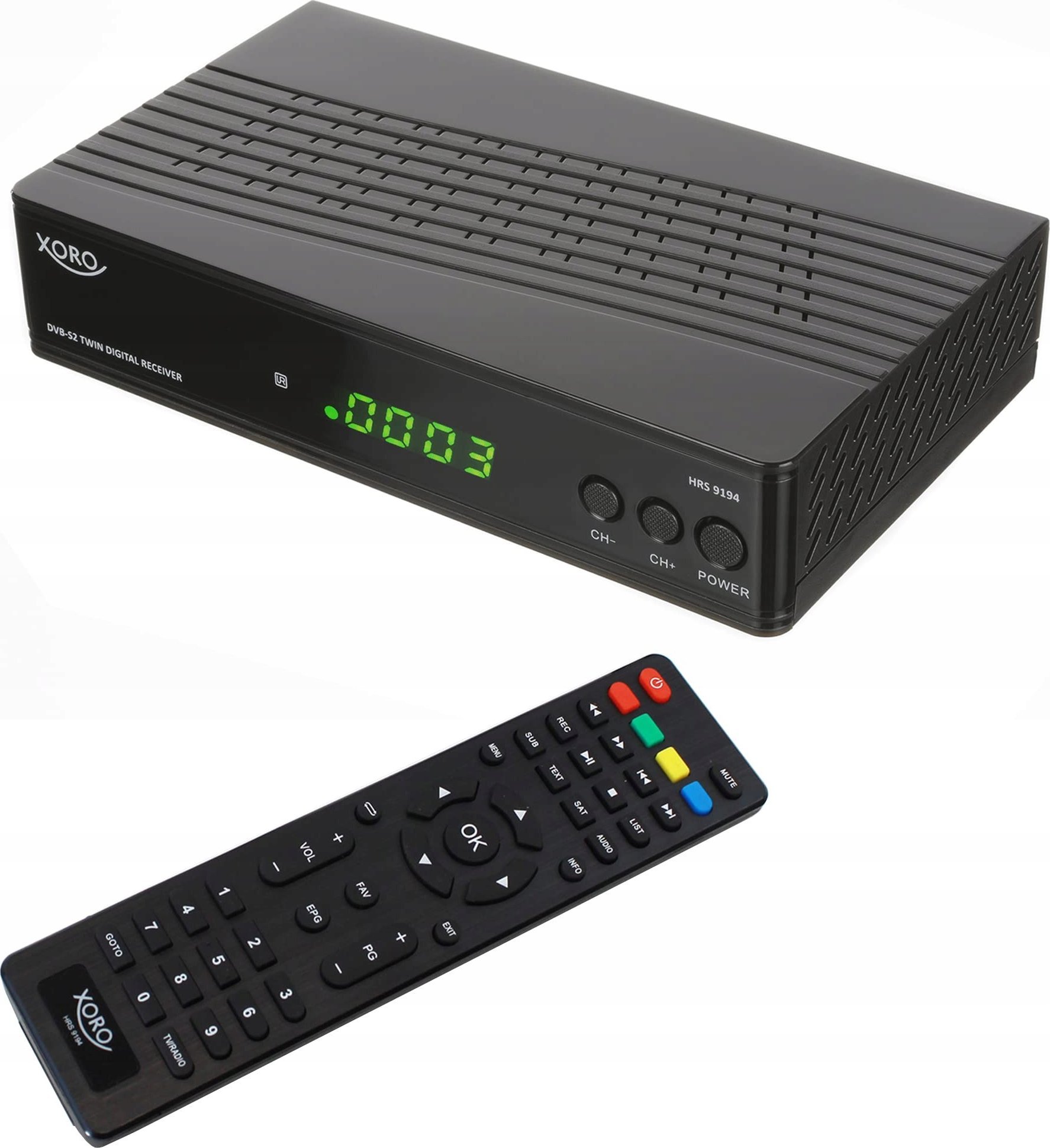 Pranues satelitor Xoro HRS 9194, Full HD, DVB S2, i zi