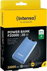 Powerbank Intenso F20000, 20000mAh, Quick Charge Power Delivery, blu