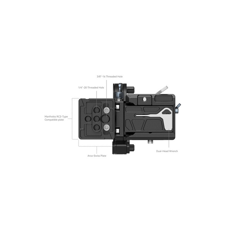 SmallRig Rotatable Horizontal-toVertical Mount Plate Kit for Sony Alpha