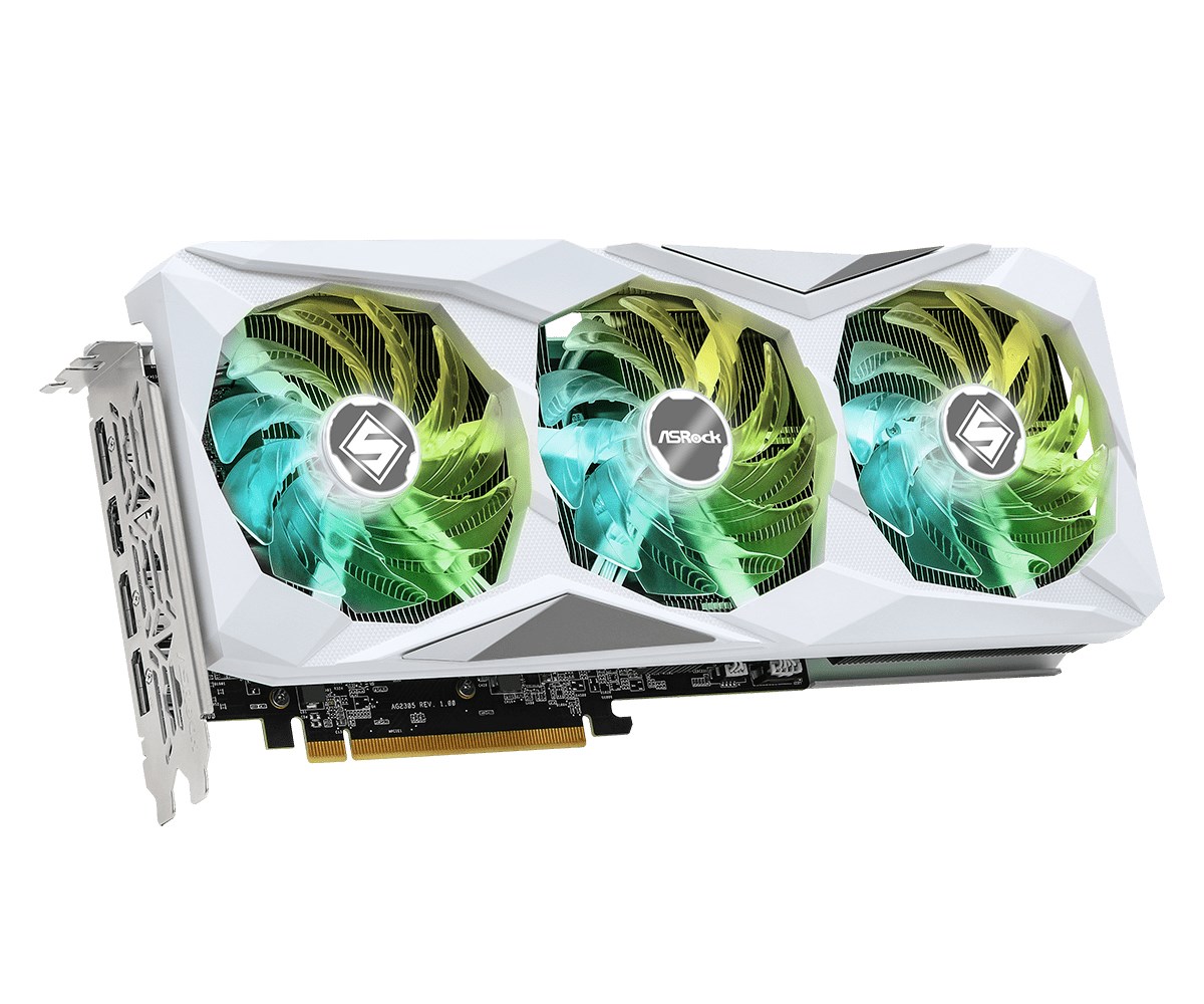 Kartë grafike ASRock steel legend AMD Radeon RX 7600 XT, 16 GB GDDR6