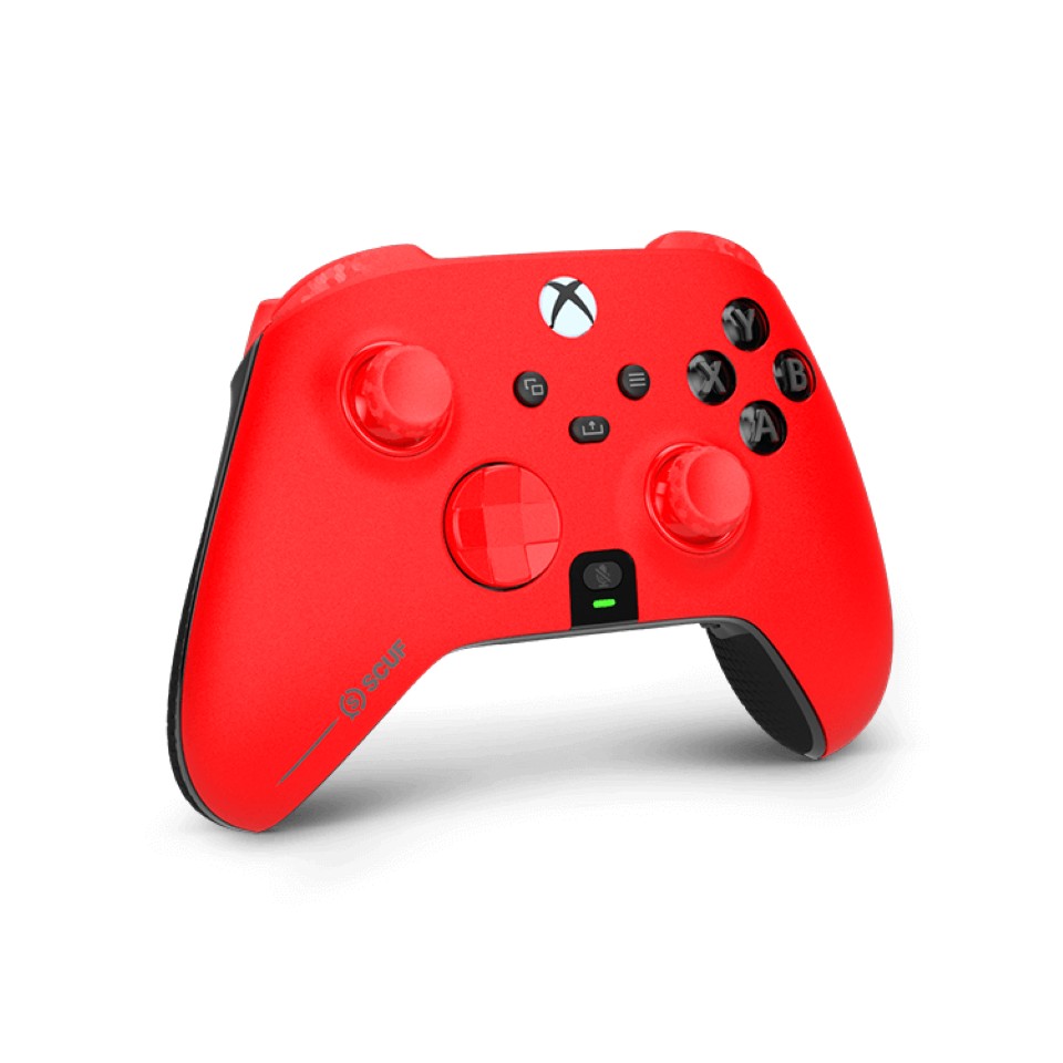 Kontroller gaming SCUF Instinct Pro për Xbox Series X|S, wireless dhe me kabllo, i kuq