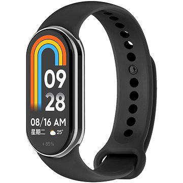 Byzylyk zëvendësues Eternico Essential për Xiaomi Smart Band 8, silikon, i zi mat