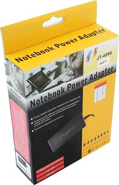 Karikues universal laptopi ECpower 1730-uniw, 96W, 12-24V, i zi