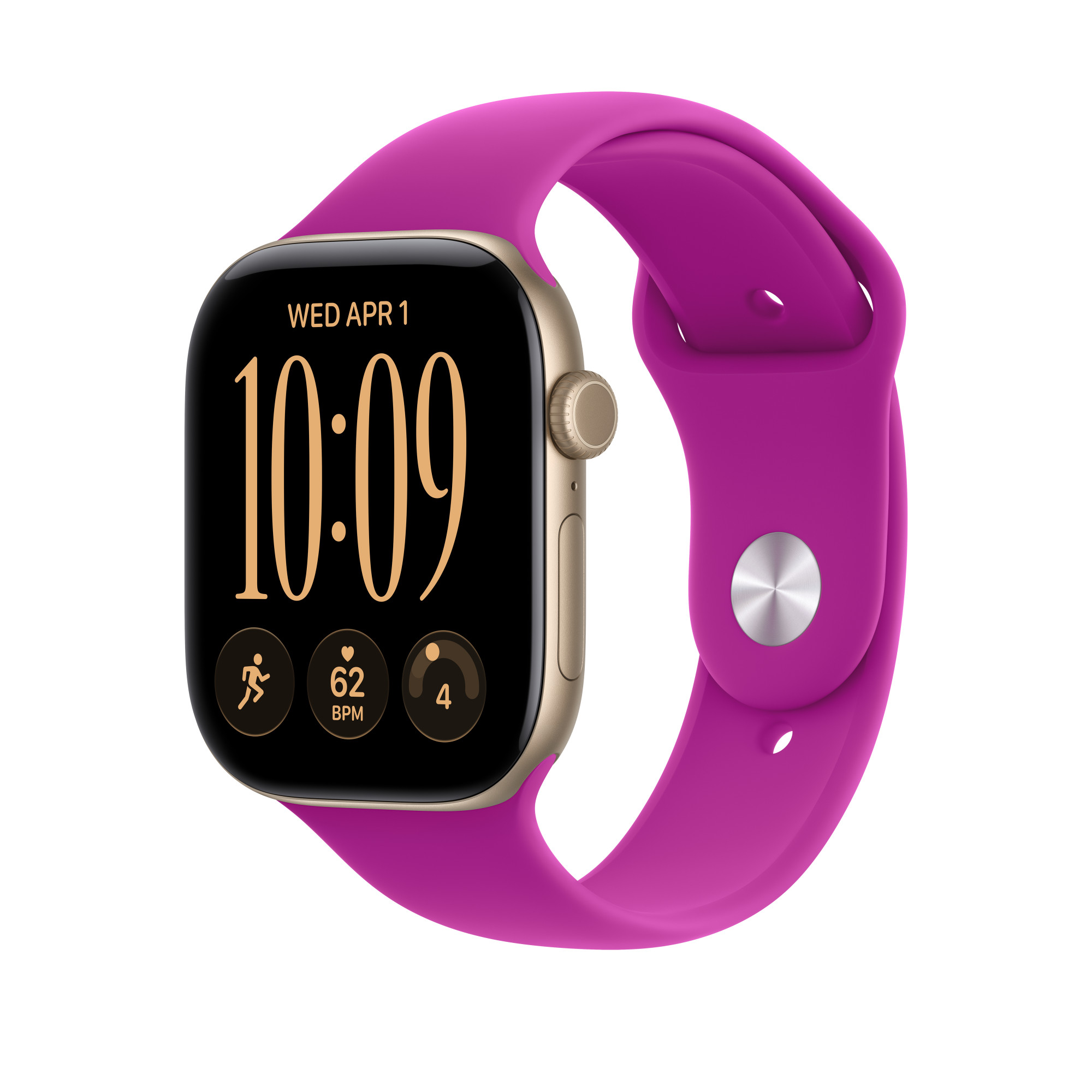 Apple Watch 46mm Magenta Sport Band, M/L