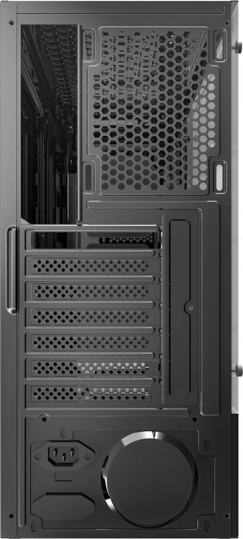 Kasë Darkflash LEOCase RGB, e zezë