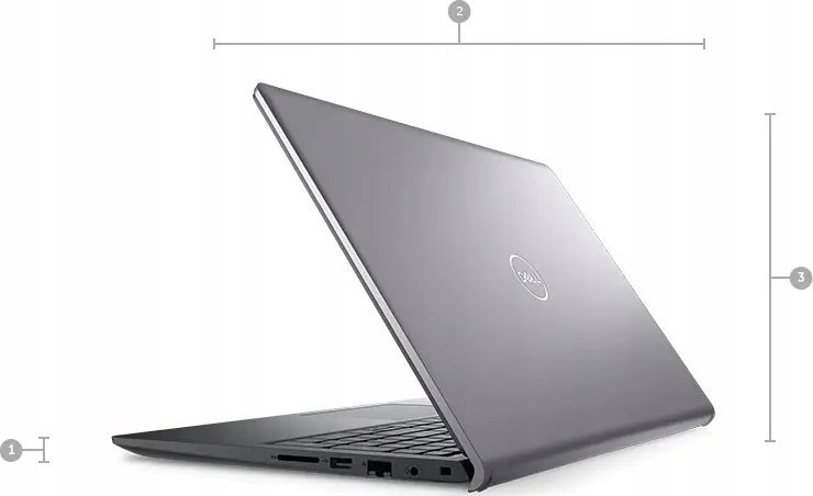 Laptop Dell Vostro 3520, 15.6", Intel Core 5-1235U, 16GB RAM, 512GB SSD