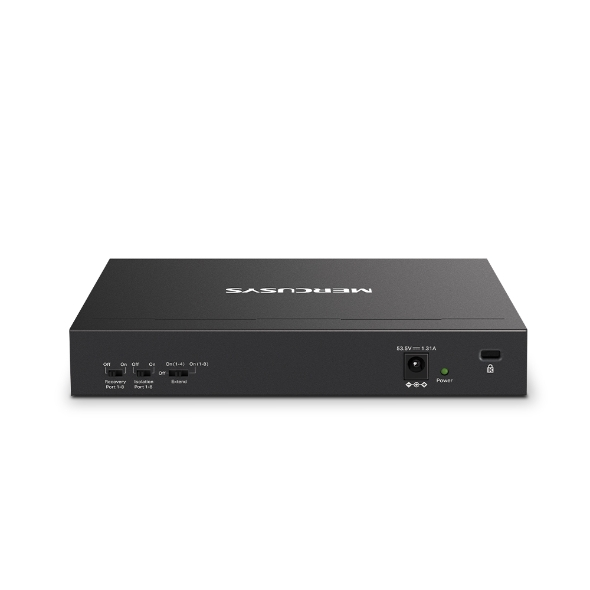Switch Mercusys 10-Port, 10/100Mbps, 8-Port PoE+, i zi