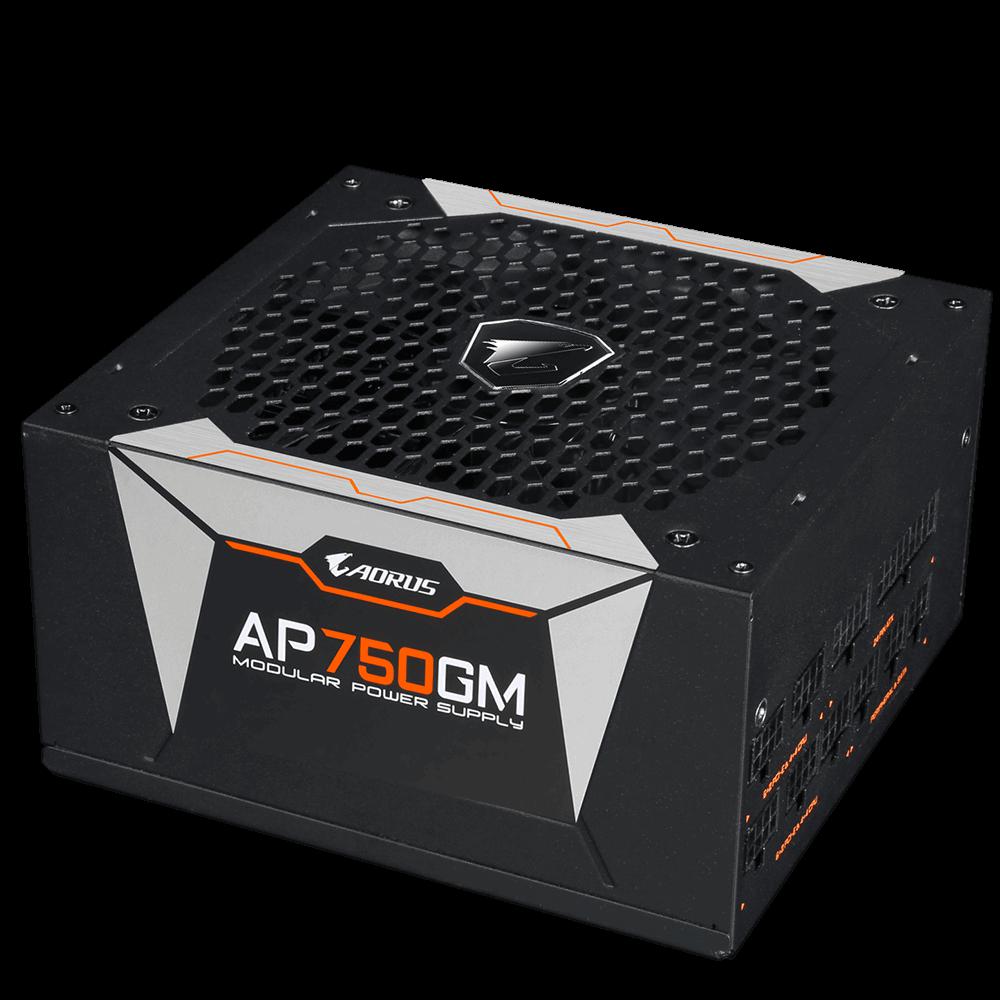 Furnizues rryme Gigabyte Aorus P750W, 750W, 80 Plus Gold, modular, i zi