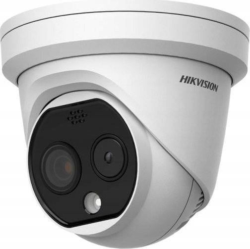 Kamerë IP termale Hikvision DS-2TD1228-2/QA, bi spektrale, PoE, e bardhë