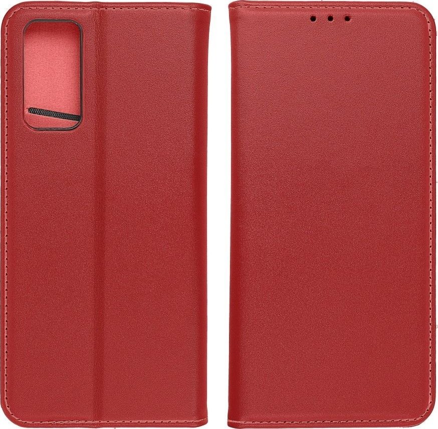 Këllëf flip lëkure Forcell SMART PRO për Samsung S22 Ultra, bordo
