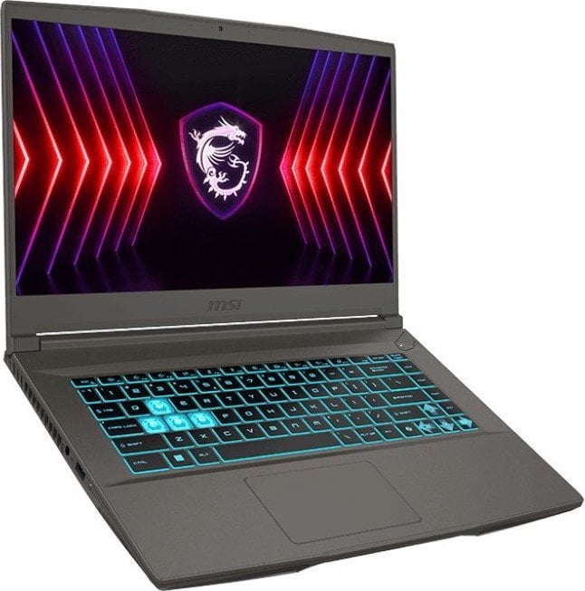 Laptop MSI Thin 15 B12VE-1817XPL, 15.6", Intel Core i5-12450H, 16GB RAM, 512GB SSD, NVIDIA GeForce RTX 4050, i hirtë