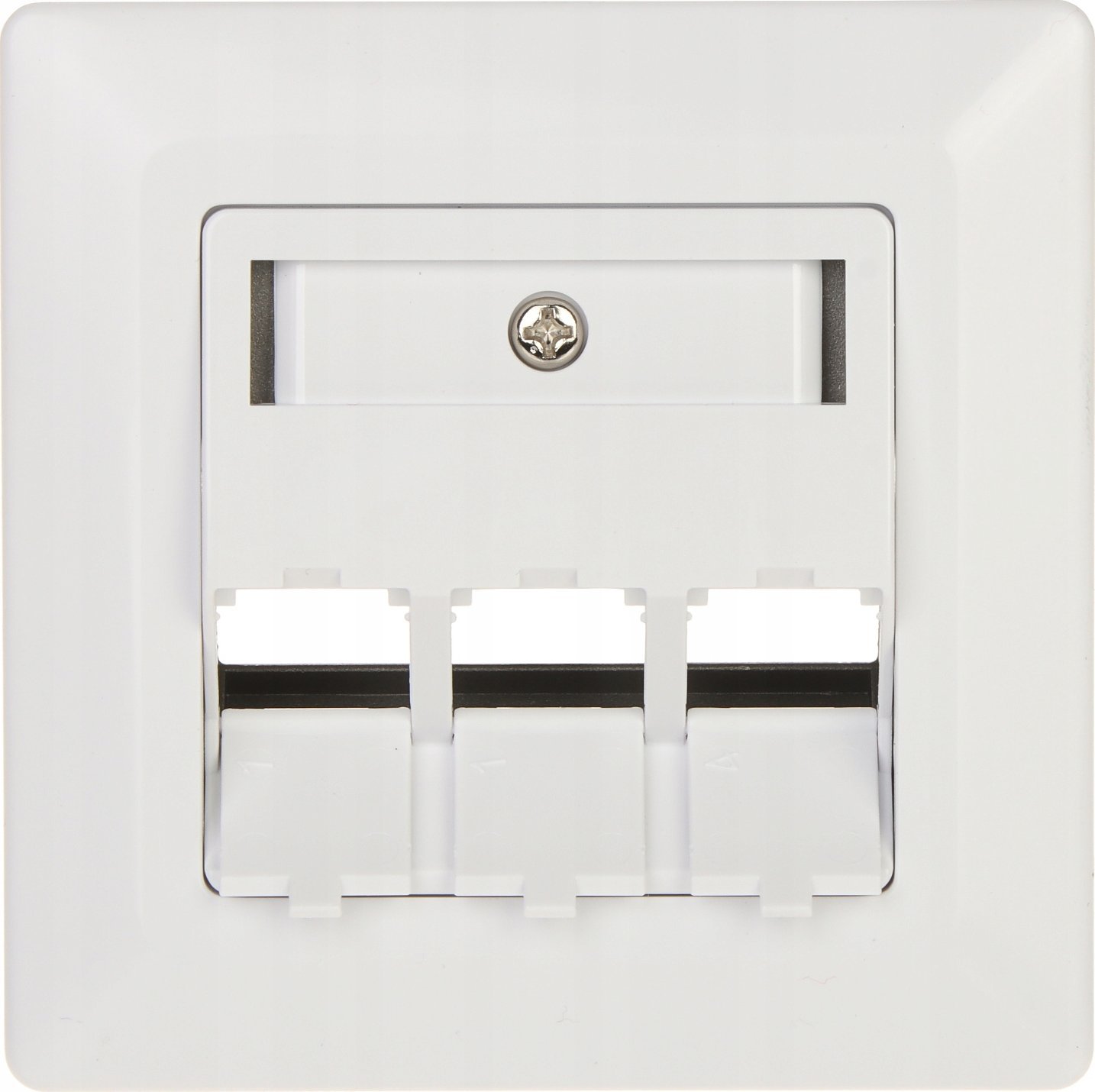Prizë modulare Solarix për 3 keystone, nën suva, e bardhë