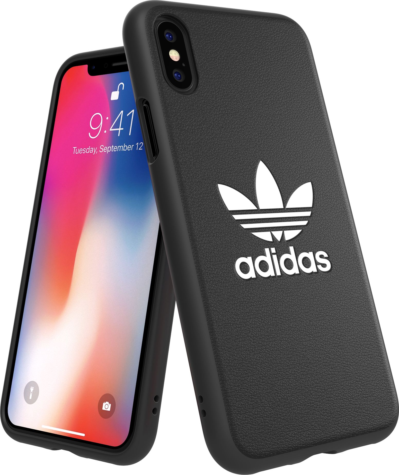 Mbrojtëse Adidas për iPhone X, e zezë