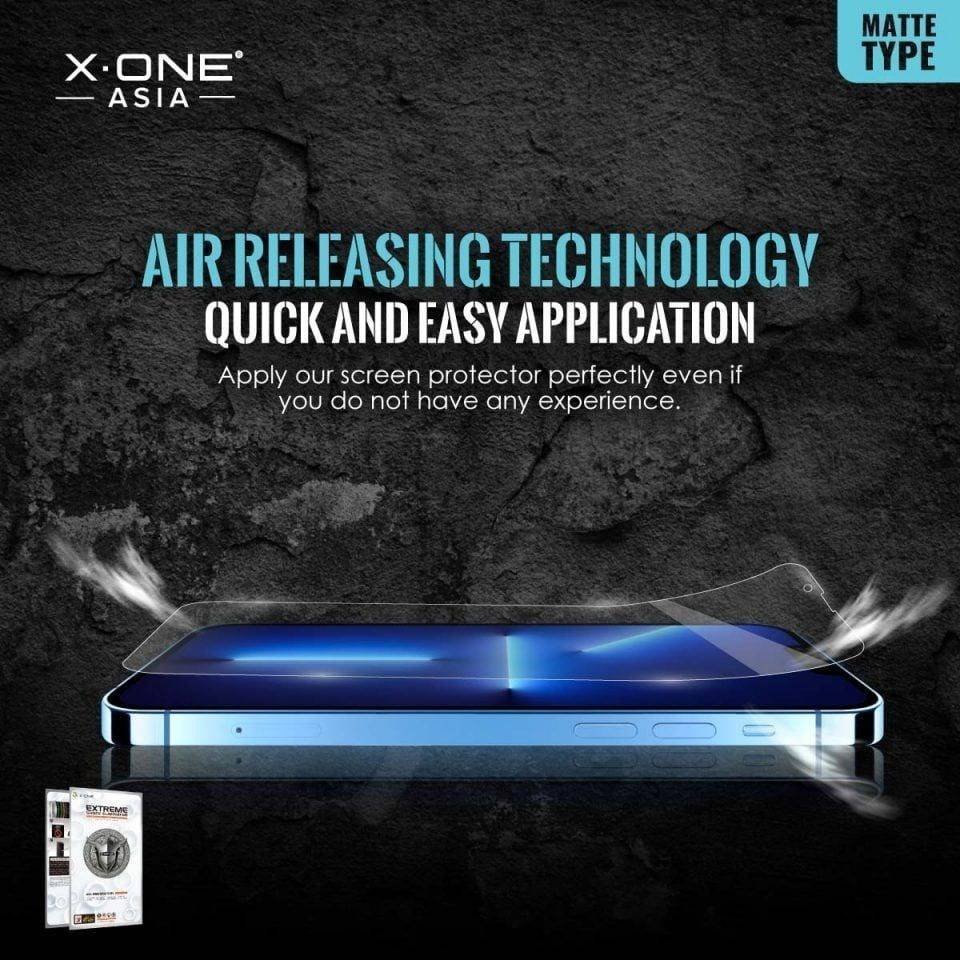 Mbrojtës ekrani X One Matte, për iPhone 13 Pro Max dhe 14 Plus, transparent