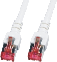 Kabllo rrjeti Mcab Patchcord, Cat6, S-STP, 5m, e bardhë