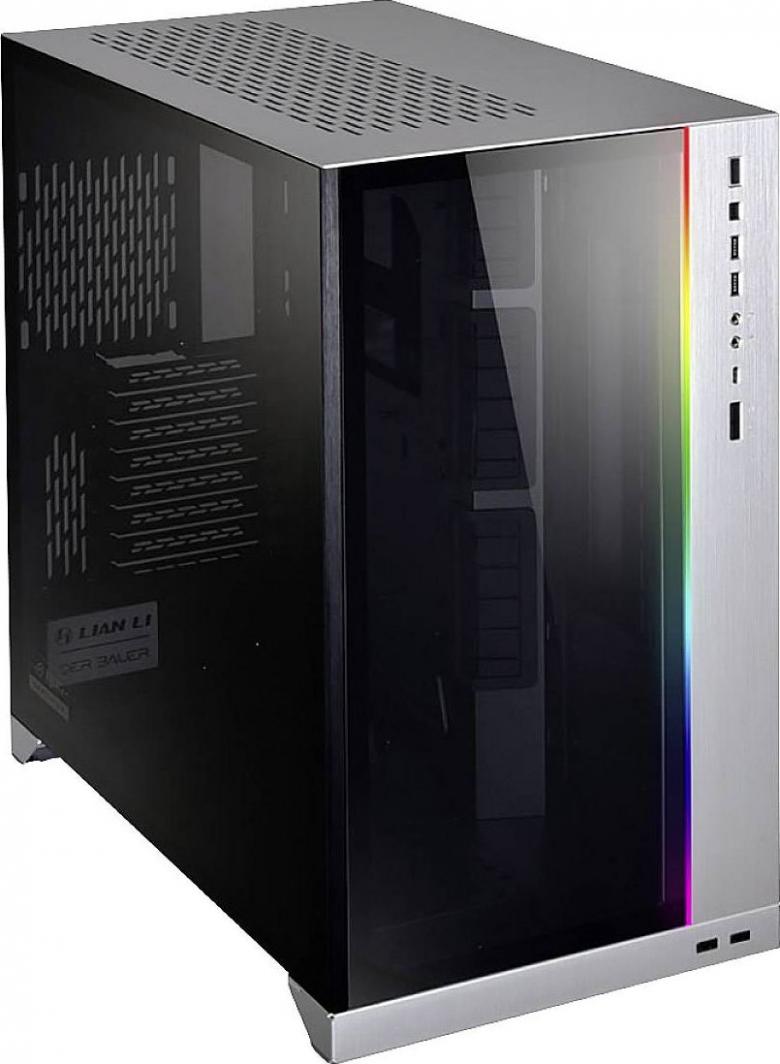 Kasë Lian Li O11Dynamic XL Silver, Midi Tower