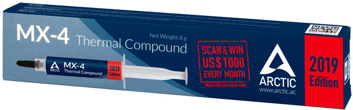 Pastë termike Arctic MX-4 2019 (8g)