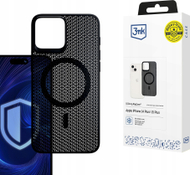 Këllëf 3MK COOLing MagCase për iPhone 14 Plus 15 Plus, MagSafe, rrjetë, transparent