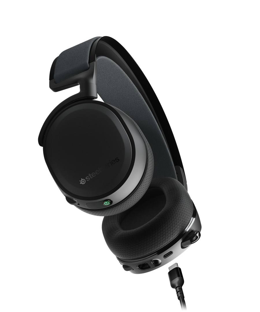 Kufje SteelSeries Arctis 7+, USB Type-C, të zeza