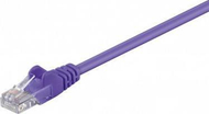 Kabllo rrjeti Wentronic Goobay 95563, RJ45 në RJ45, 1.5m, CAT 5e, UTP, vjollcë