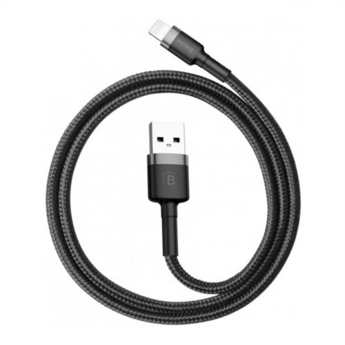 Kabllo Baseus, Lightning / USB A, 1 m, e zezë
